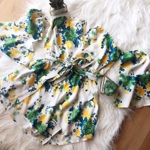 Off Shoulder Romper